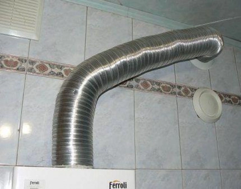 Instalare horn inox pentru cazane pe gaz clasice conventionale